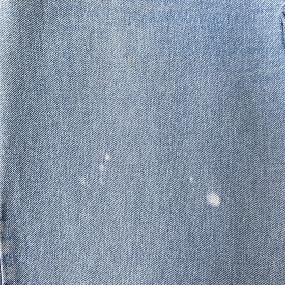 Super Cute Vintage 70s Distressed XXS 22” “What’s In a Name?” Bell Bottom Jeans - Picture 5 of 16